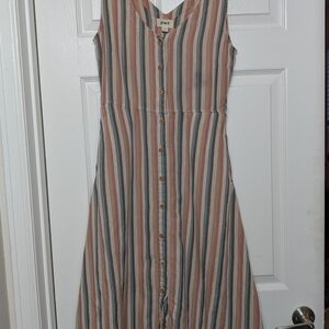 Pact Hemp Blend Sleeveless Dress